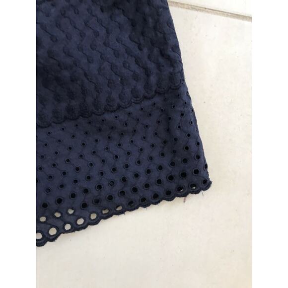 J. Crew Factory Mid Rise Eyelet Shorts FLAW - Picture 9 of 10